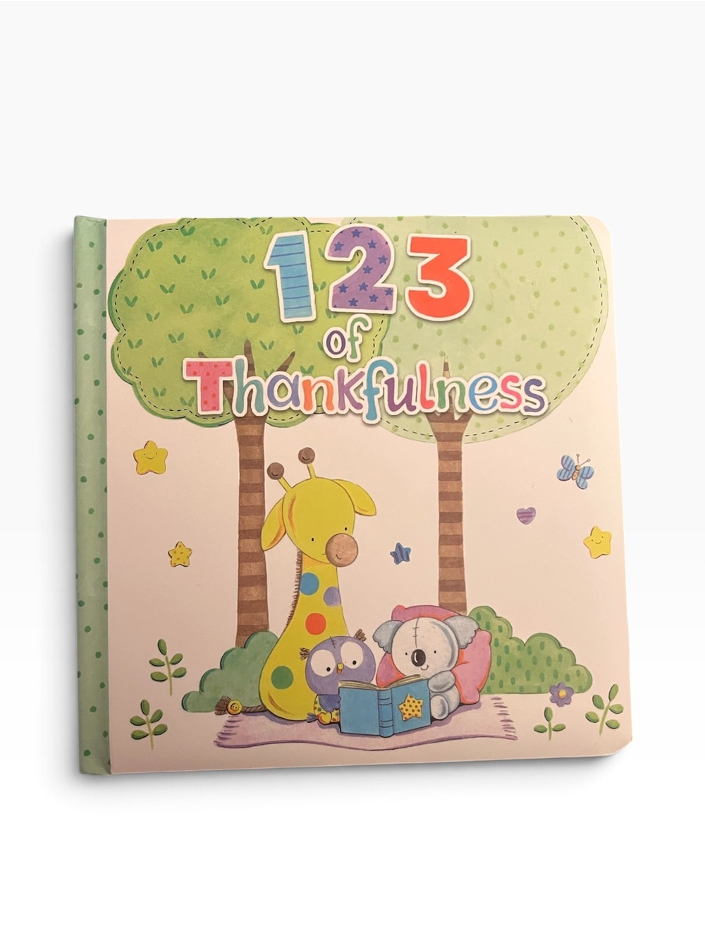 123 of Thankfulness Kids Board Book in Pastel Multicolor